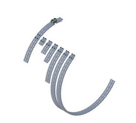 LNC-0436-25-01-00-0 - Set of guiding chains for Stainless Steel